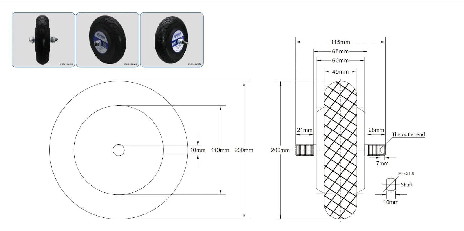 Zltech BLDC Hub wheel motor